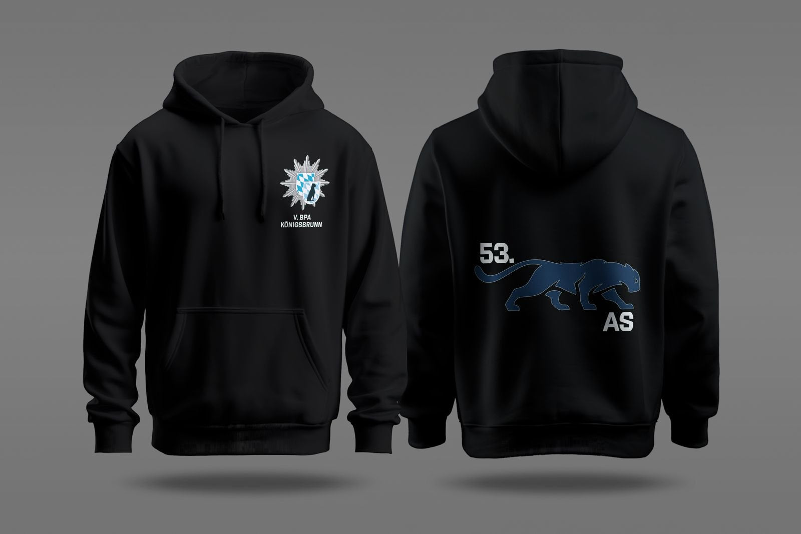 Bedruckte / Bestickte Hoodies - POLIZEISHOP24
