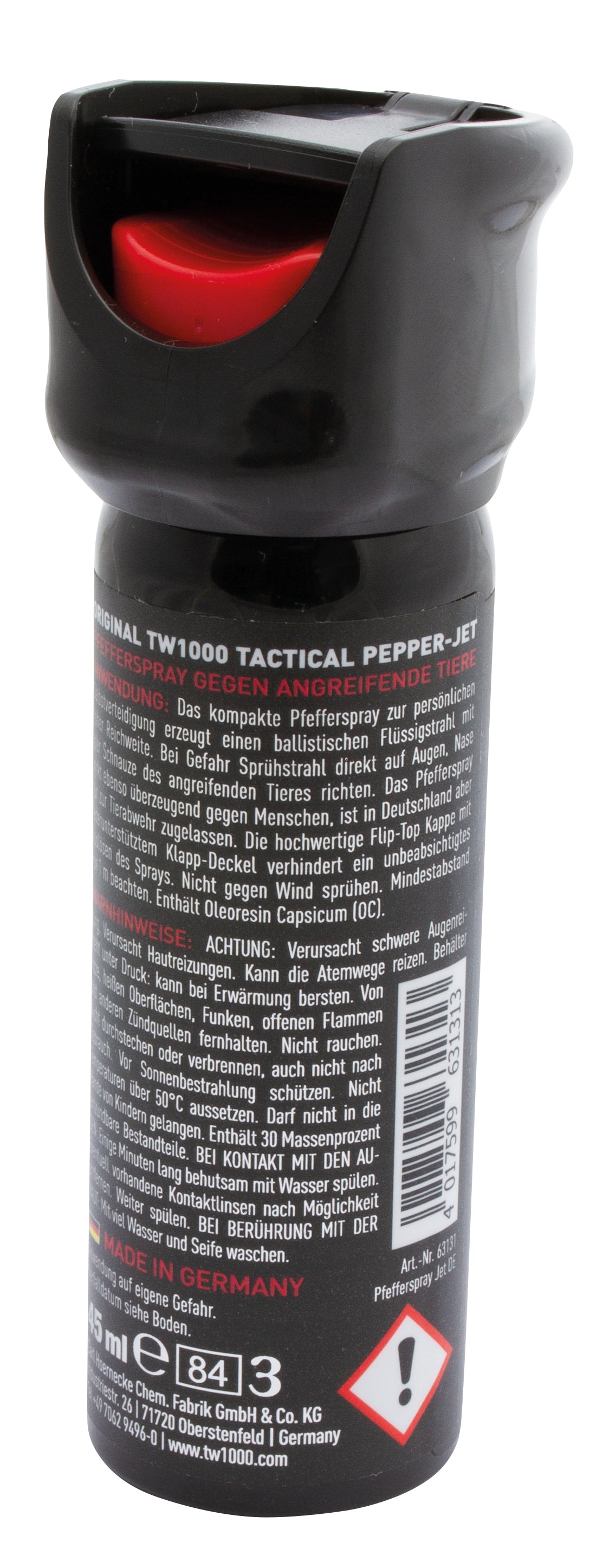 TW1000 - TACTICAL PEPPER - JET CLASSIC 45 ML - POLIZEISHOP24