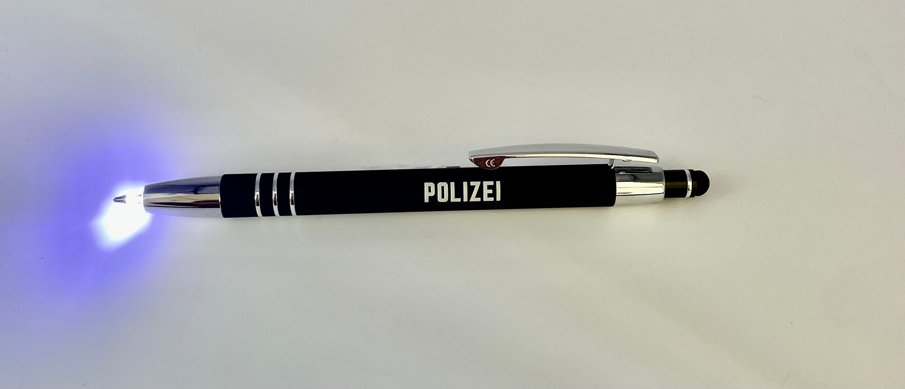 POLIZEI Kugelschreiber mit Licht - POLIZEISHOP24