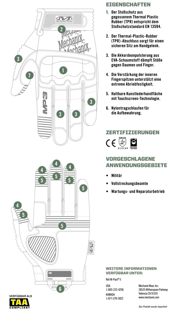 MECHANIX - 0.5 MM M - PACT - POLIZEISHOP24