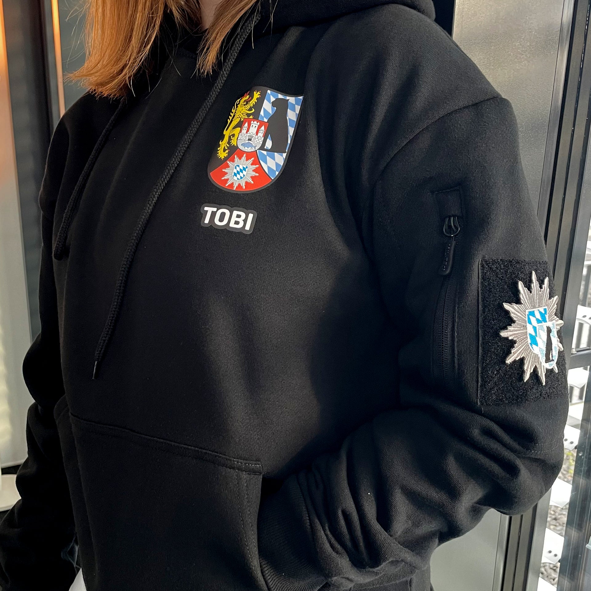 Bedruckte / Bestickte Hoodies - POLIZEISHOP24